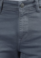 Men's Classic Slim Fit Stretch Grey Jeans
