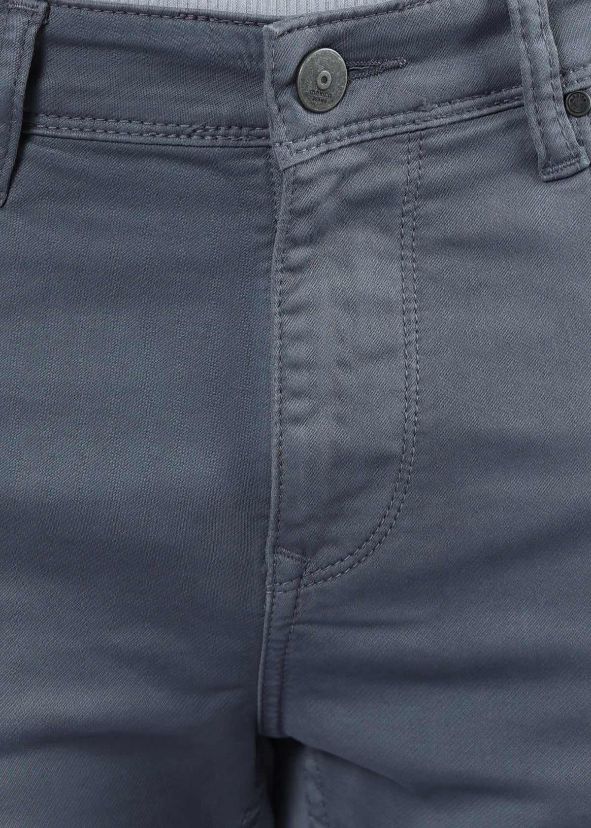 Men's Classic Slim Fit Stretch Grey Jeans