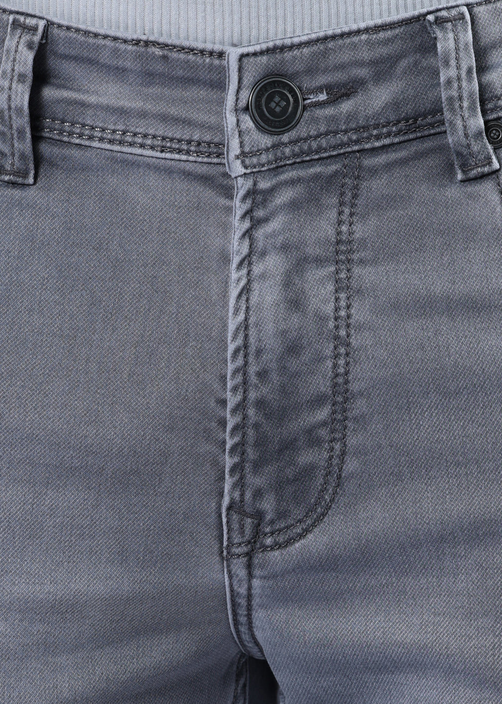 Men's Classic Slim Fit Stretch Med Grey Jeans