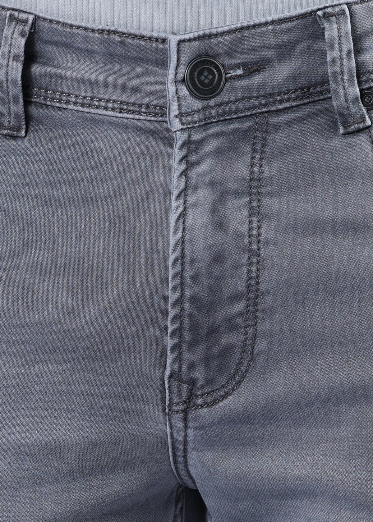Men's Classic Slim Fit Stretch Med Grey Jeans
