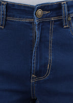 Men's Premium Comfort Fit Stretch Indigo Jeans