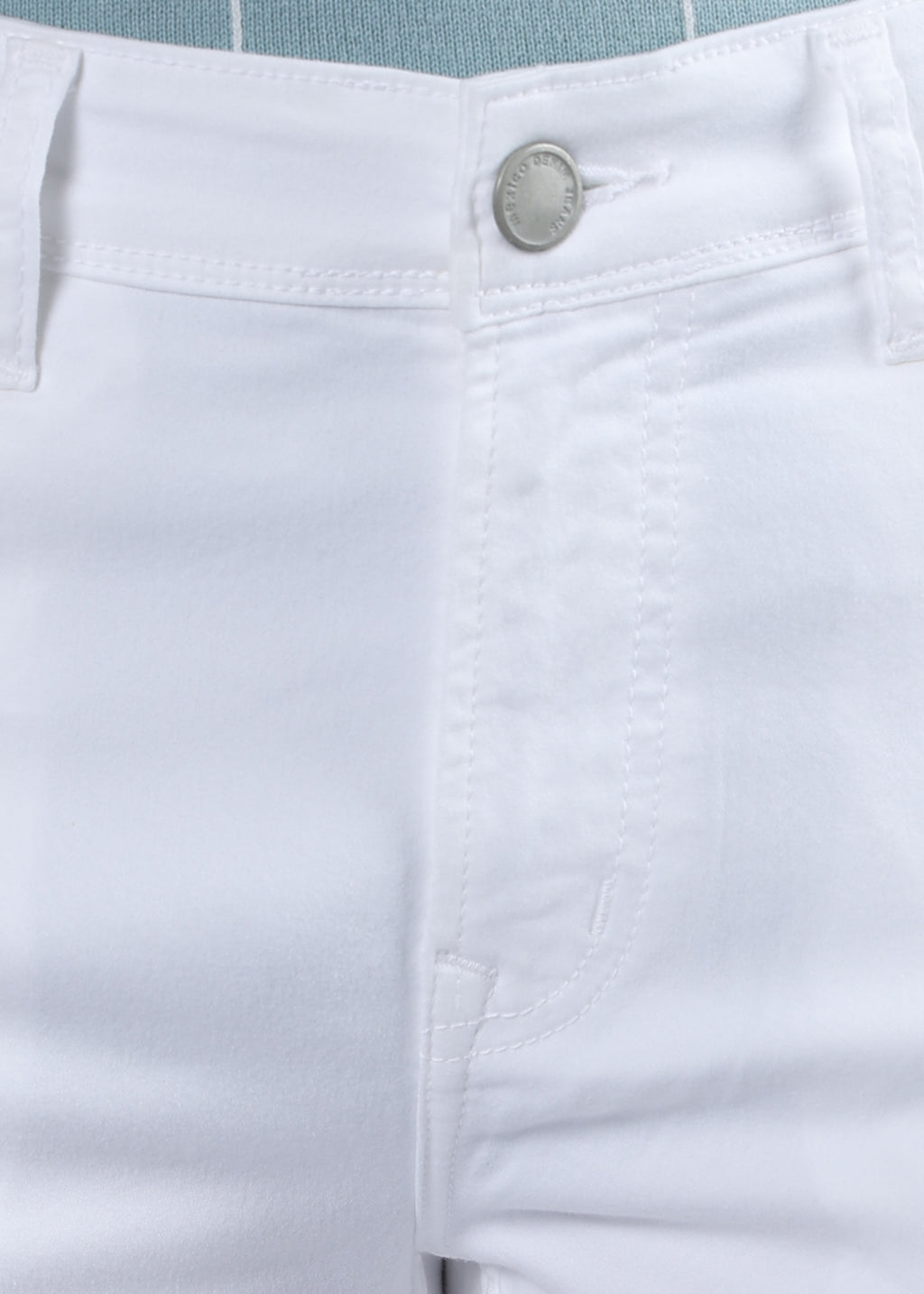 Men's Premium Comfort Fit Stretch White Jeans