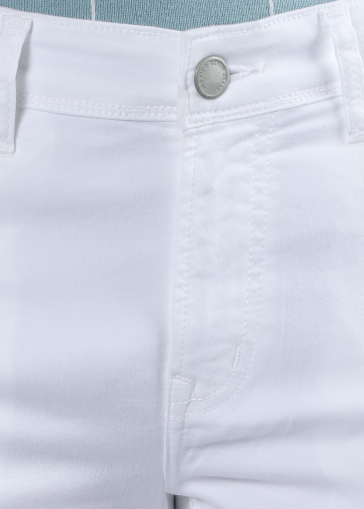 Men's Premium Comfort Fit Stretch White Jeans