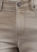Men's Classic Slim Fit Stretch Khaki Jeans