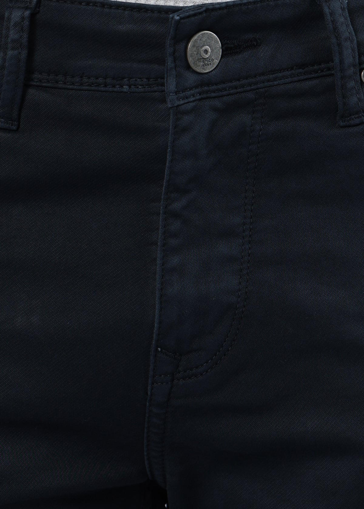 Men's Classic Slim Fit Stretch Dark Grey Jeans