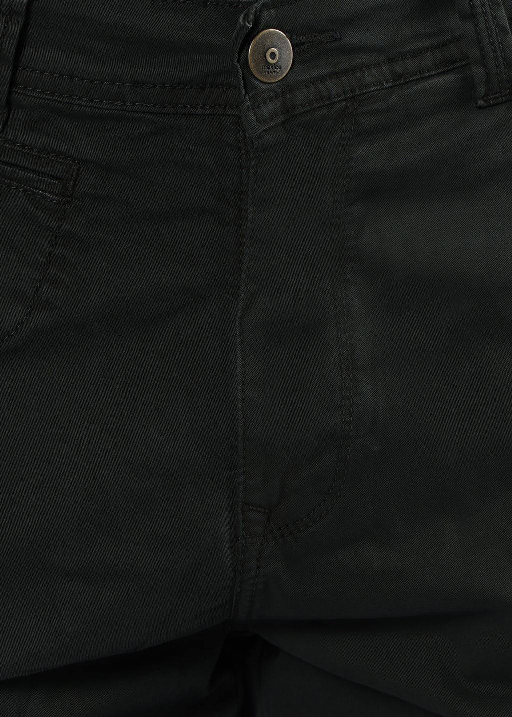 Men's Slim Fit Stretch Green Cargo