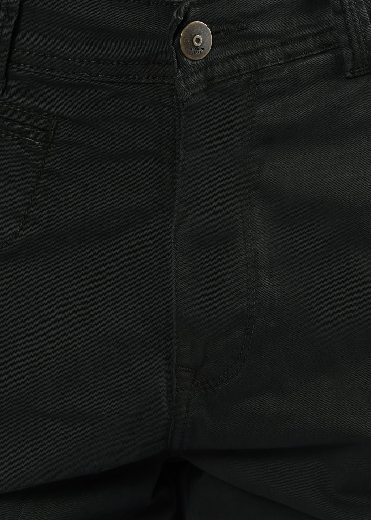 Men's Slim Fit Stretch Green Cargo
