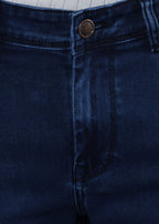 Men's Everyday Comfort Fit Stretch Dark Blue Jeans
