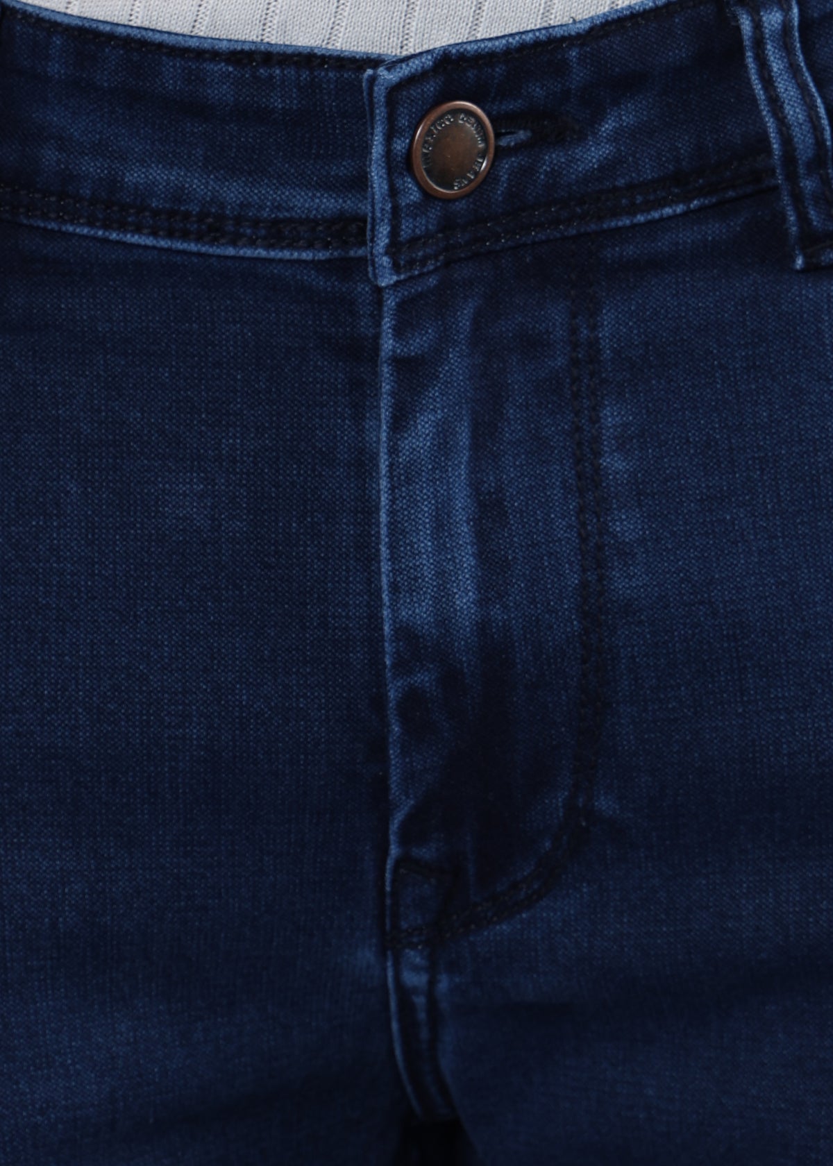 Men's Everyday Comfort Fit Stretch Dark Blue Jeans