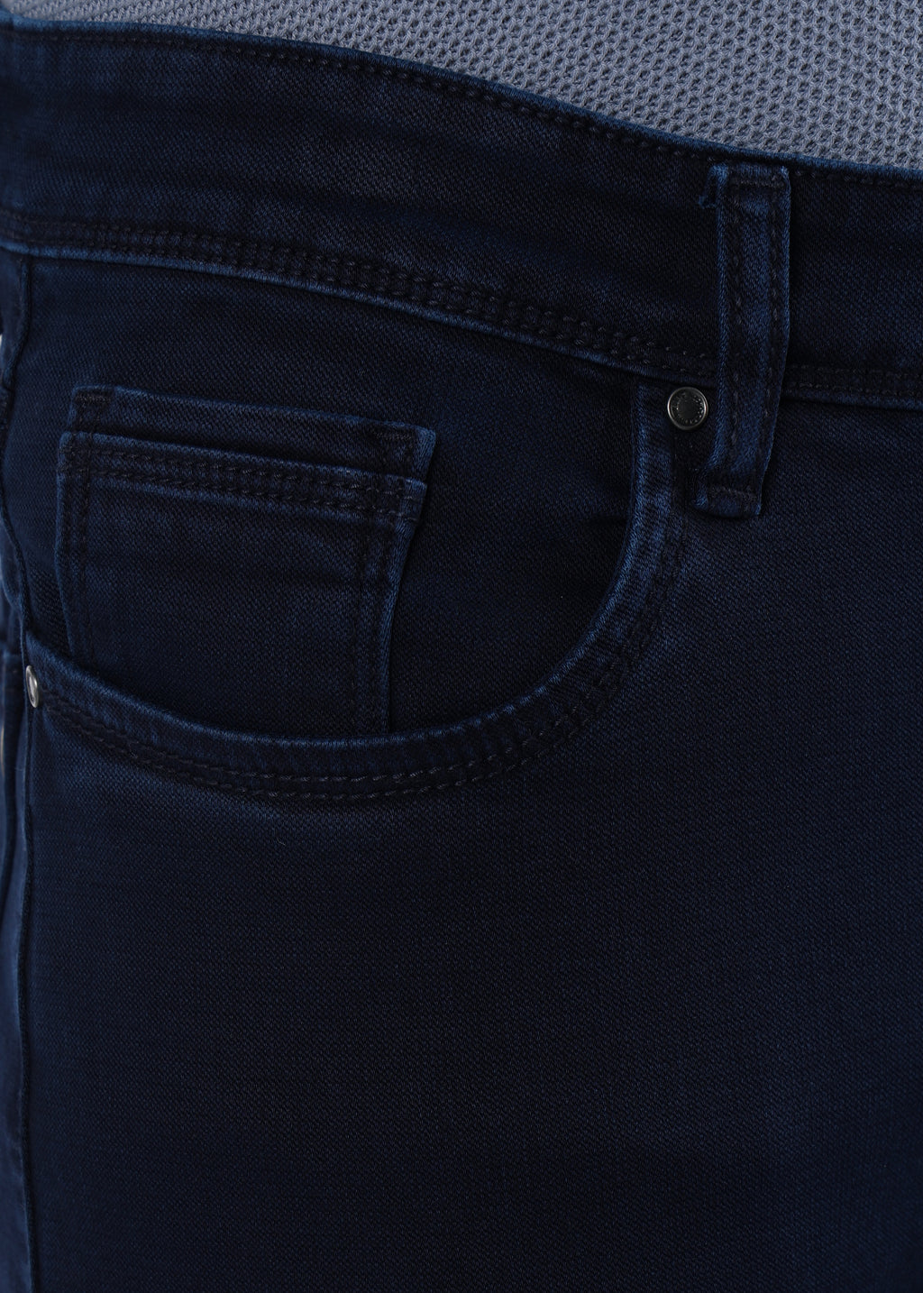 Men's Everyday Comfort Fit Stretch Dark Indigo Jeans
