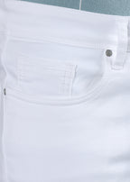Men's Premium Comfort Fit Stretch White Jeans