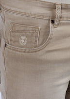 Men's Classic Slim Fit Stretch Khaki Jeans