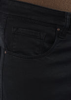 Men's Classic Slim Fit Stretch Black Jeans