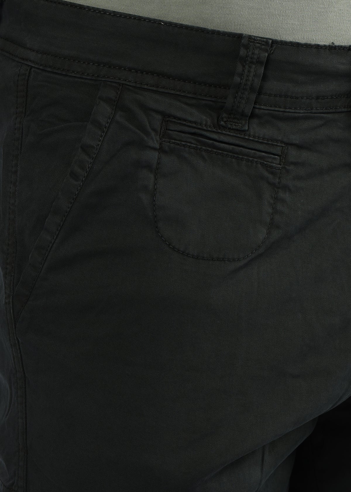 Men's Slim Fit Stretch Green Cargo