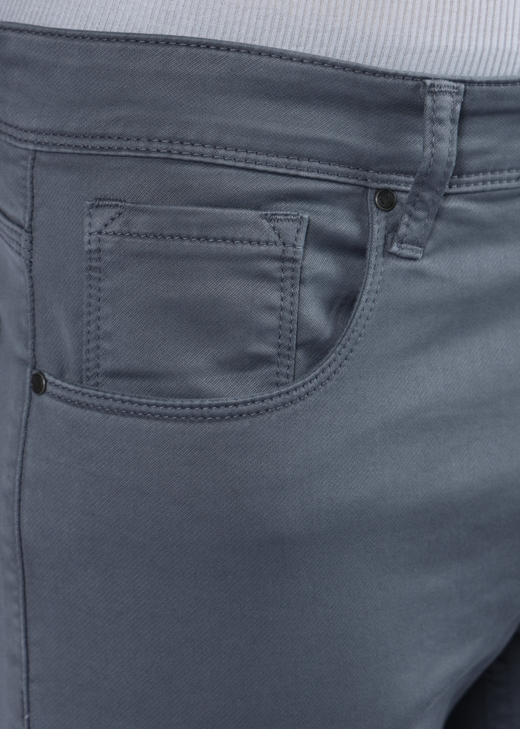 Men's Classic Slim Fit Stretch Grey Jeans