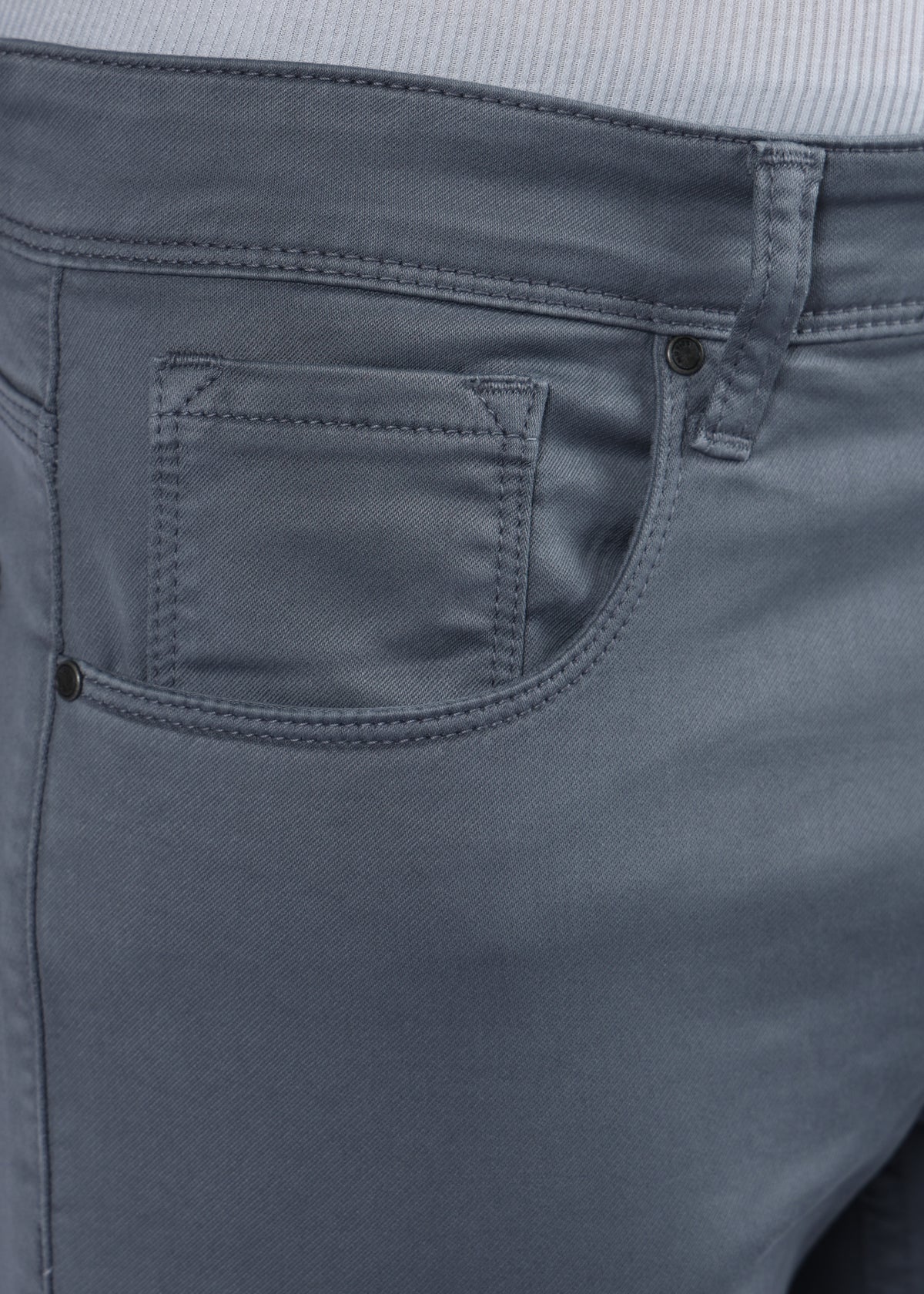Men's Classic Slim Fit Stretch Grey Jeans