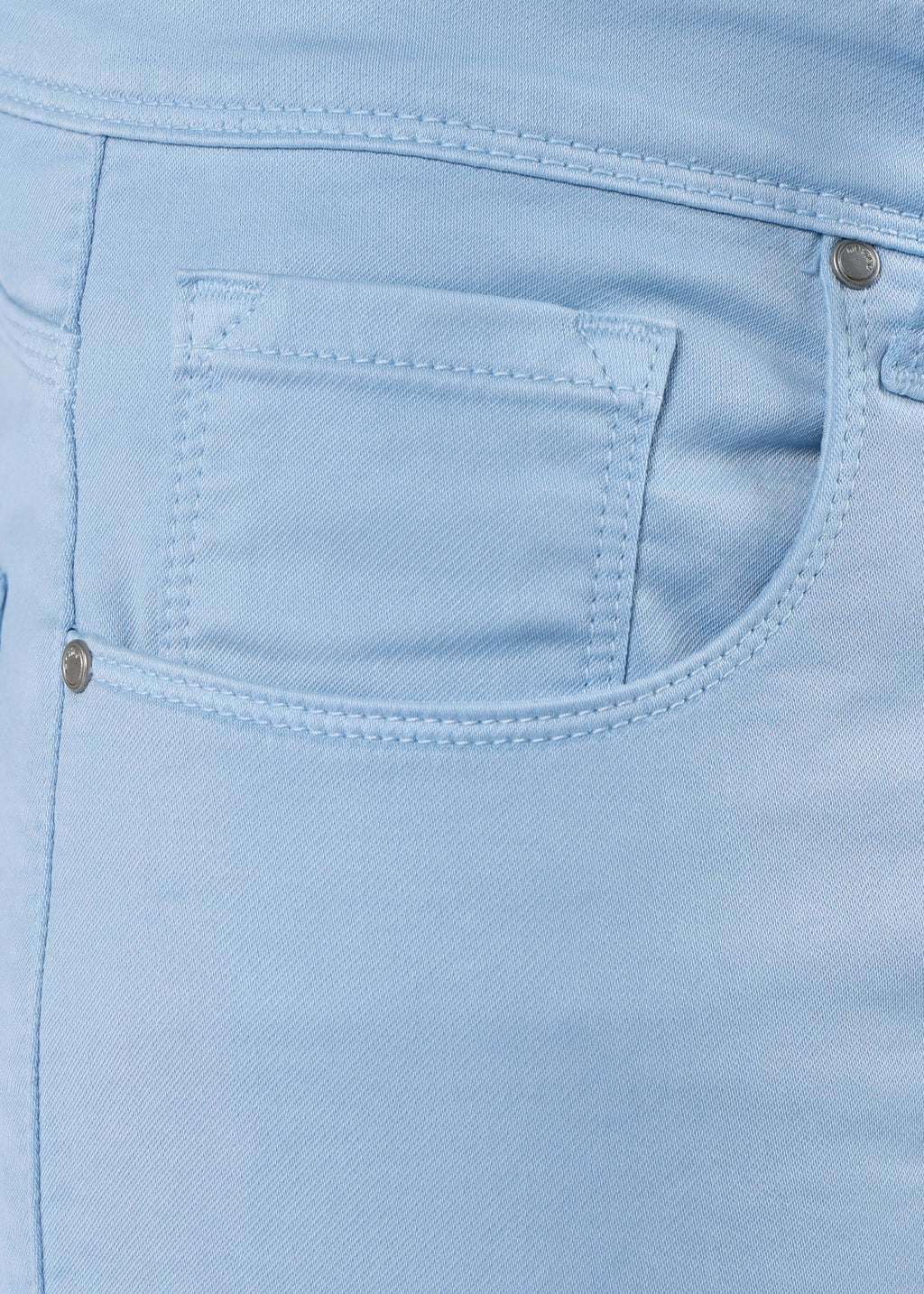 Men's Classic Slim Fit Stretch Light Blue Jeans