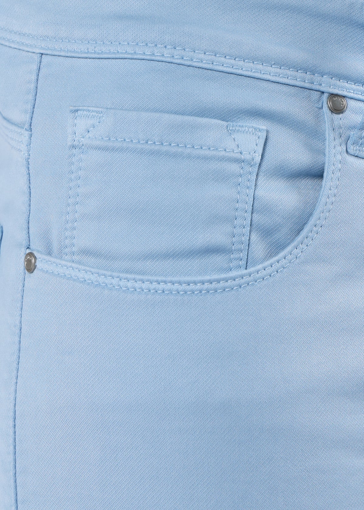 Men's Classic Slim Fit Stretch Light Blue Jeans