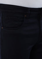 Men's Premium Comfort Fit Stretch Dark Indigo Jeans