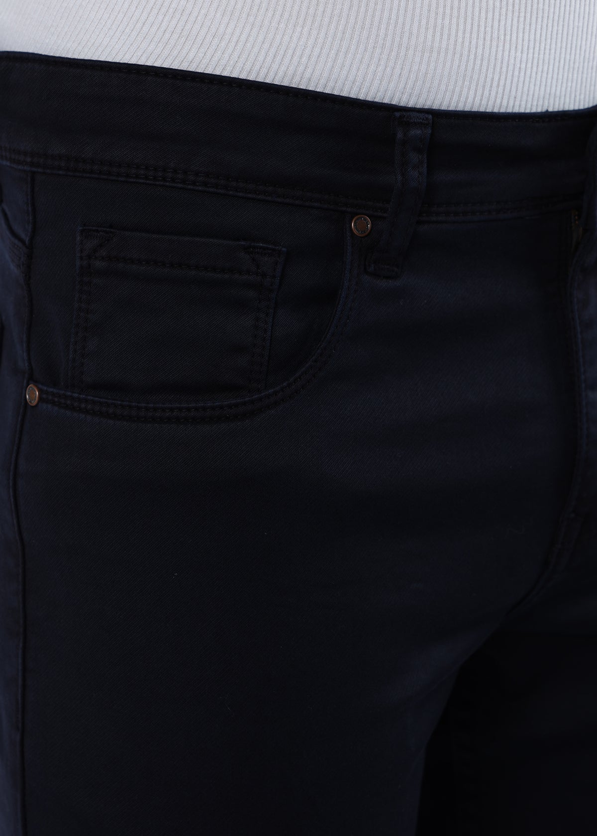 Men's Premium Comfort Fit Stretch Dark Indigo Jeans