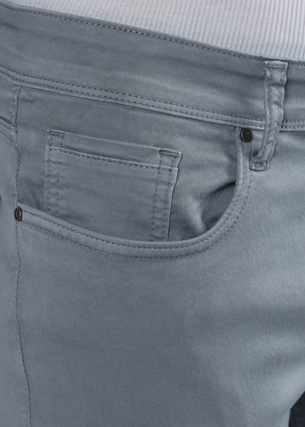 Men's Premium Comfort Fit Stretch Med Grey Jeans