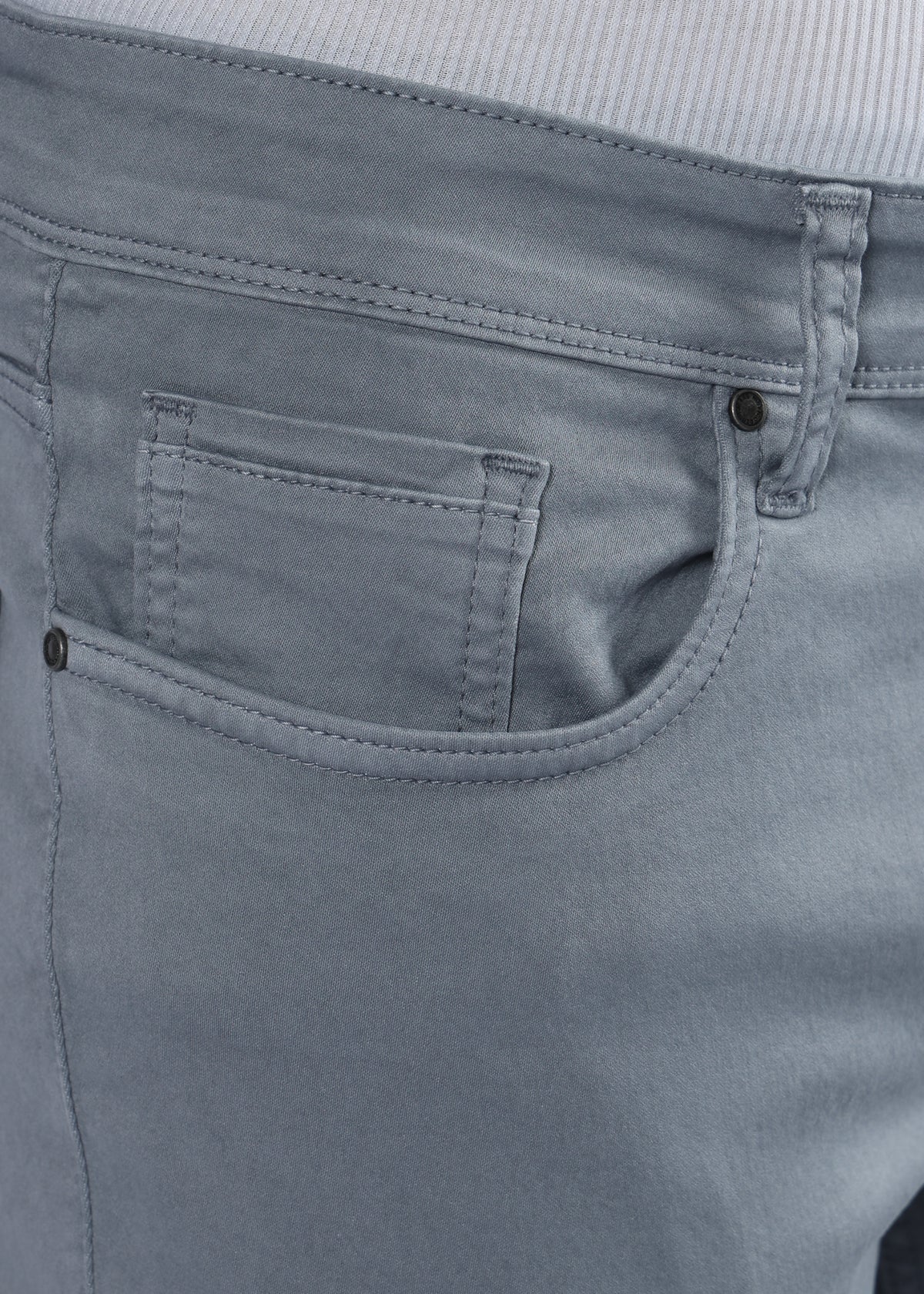 Men's Premium Comfort Fit Stretch Med Grey Jeans