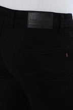 Men's Classic Slim Fit Stretch Black Jeans