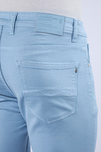 Men's Classic Slim Fit Stretch Light Blue Jeans