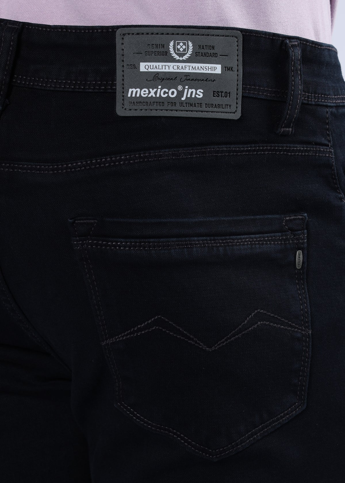 Men's Everyday Comfort Fit Stretch Dark Grey Jeans