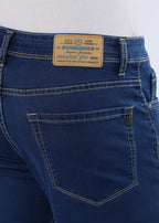 Men's Premium Comfort Fit Stretch Indigo Jeans