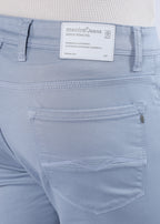 Men's Classic Slim Fit Stretch Ice Blue Jeans