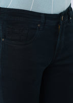 Men's Premium Comfort Fit Stretch Dark Teal Jeans