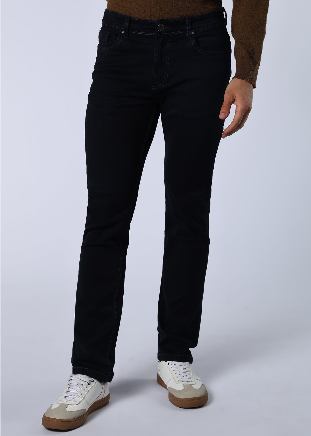Men's Premium Comfort Fit Stretch Dark Grey Jeans