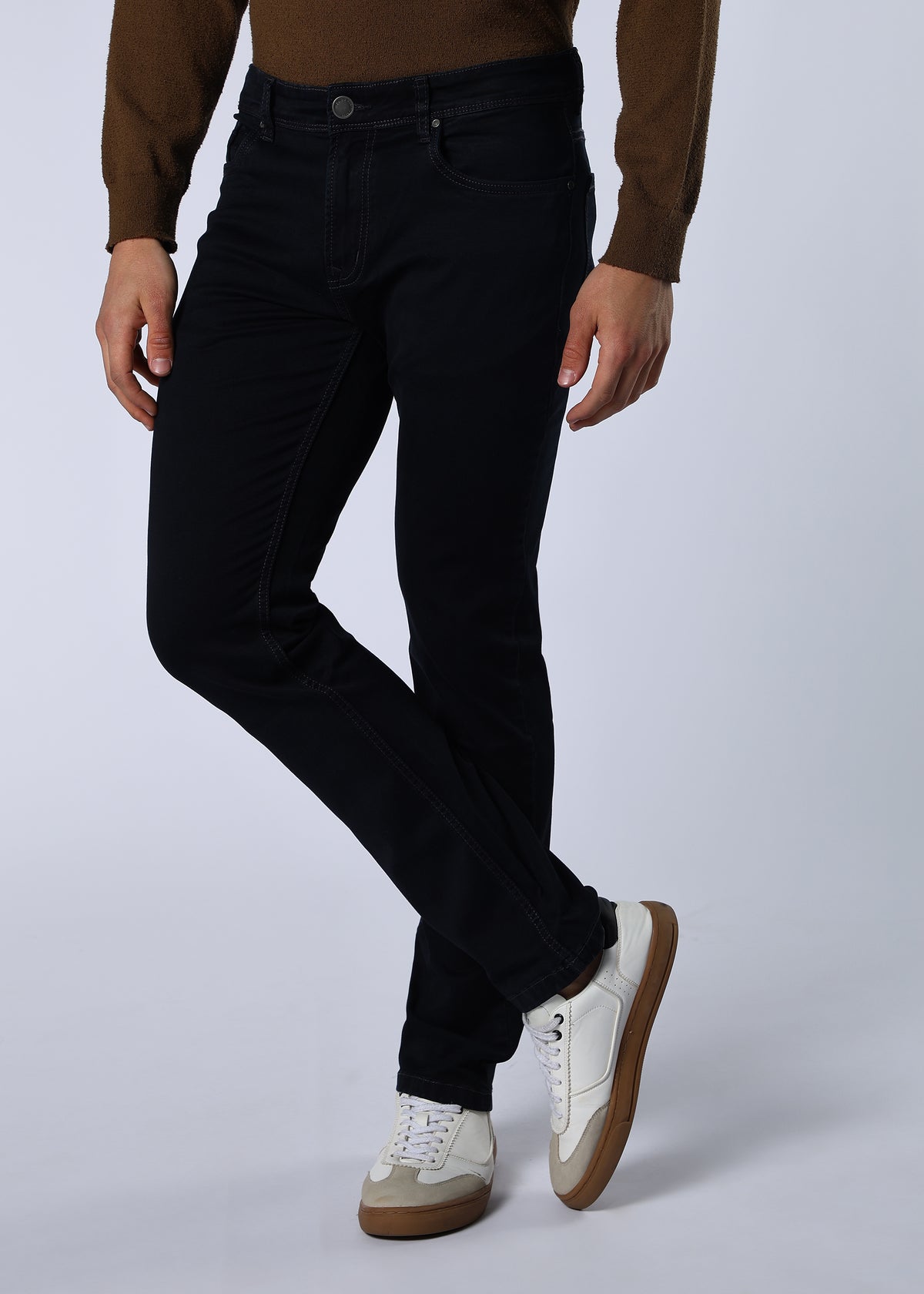 Men's Premium Comfort Fit Stretch Dark Grey Jeans