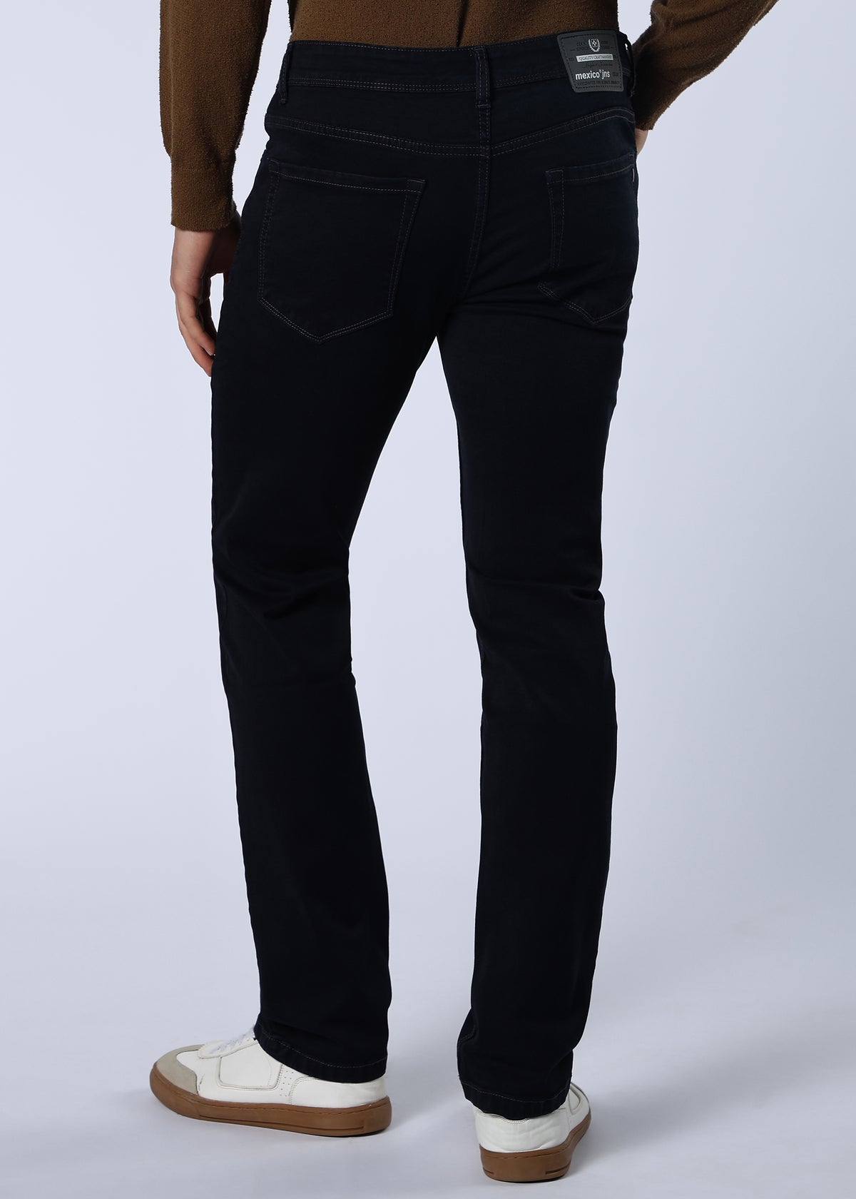 Men's Premium Comfort Fit Stretch Dark Grey Jeans