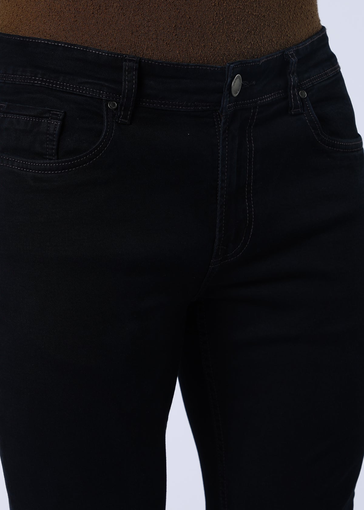 Men's Premium Comfort Fit Stretch Dark Grey Jeans